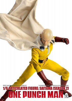 One Punch Man Action Figure 1/6 Saitama (Season 2) 30 cm