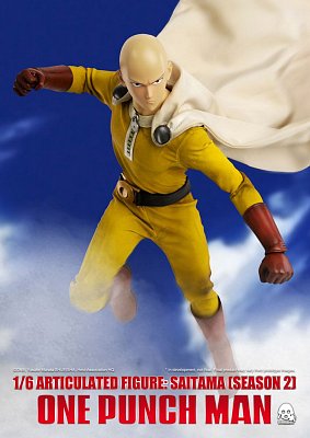 One Punch Man Action Figure 1/6 Saitama (Season 2) 30 cm