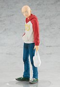 One Punch Man Pop Up Parade PVC Statue Saitama Oppai Hoodie Ver. 17 cm