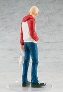 One Punch Man Pop Up Parade PVC Statue Saitama Oppai Hoodie Ver. 17 cm