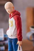 One Punch Man Pop Up Parade PVC Statue Saitama Oppai Hoodie Ver. 17 cm