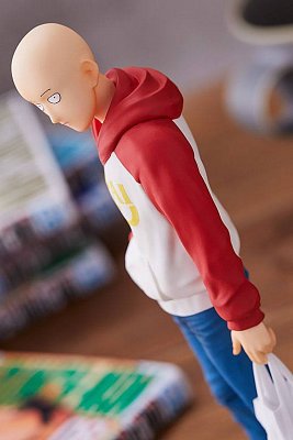 One Punch Man Pop Up Parade PVC Statue Saitama Oppai Hoodie Ver. 17 cm