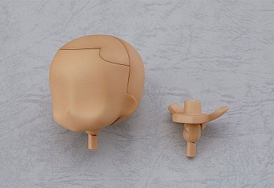 Original Character Nendoroid Doll Customizable Head for Nendoroid Doll Action Figures (Cinnamon)