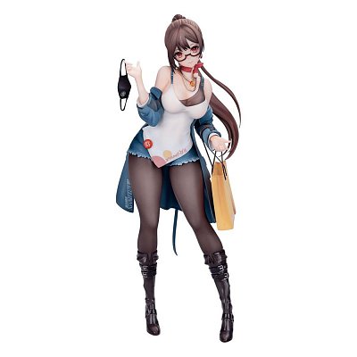 Původní postava PVC socha 1/7 Xiami 4. výročí Na první pohled Modrá Ver. 25 cm
