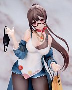 Původní postava PVC socha 1/7 Xiami 4. výročí Na první pohled Modrá Ver. 25 cm