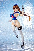 Original Character Thigt Works Series PVC Statue Job1: Cop Asahi Sakurada 25 cm - Poškozený obal