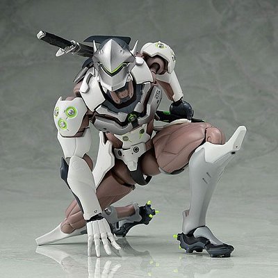 Overwatch Figma Action Figure Genji 16 cm --- DAMAGED PACKAGING