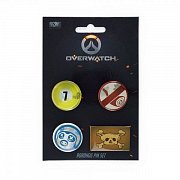 Overwatch Pin 4-Set Roadhog