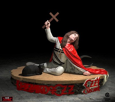 Ozzy Osbourne Rock Iconz Statue 1/9 Ozzy Osbourne II 16 x 23 cm --- DAMAGED PACKAGING