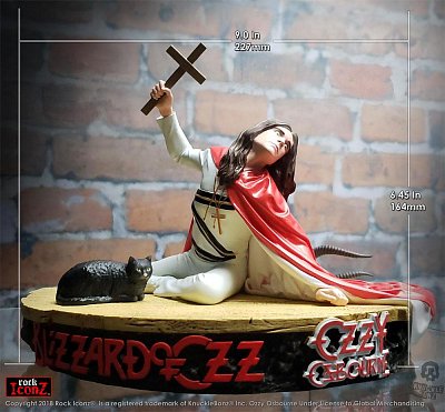 Ozzy Osbourne Rock Iconz Statue 1/9 Ozzy Osbourne II 16 x 23 cm --- DAMAGED PACKAGING
