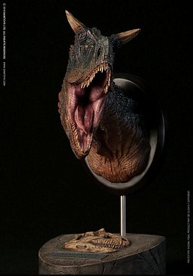 Paleontology World Museum Collection Series Bust Carnotaurus Green Ver. 24 cm