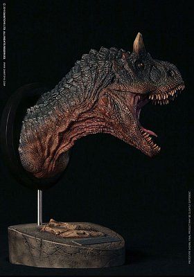 Paleontology World Museum Collection Series Bust Carnotaurus Green Ver. 24 cm