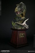 Paleontology World Museum Collection Series Bust Tyrannosaurus Rex Green Ver. 40 cm --- DAMAGED PACKAGING