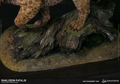 Paleontology World Museum Collection Series Statue Similodon Fatalis Wet Rainforest Ver. 28 cm --- DAMAGED PACKAGING