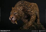 Paleontology World Museum Collection Series Statue Similodon Fatalis Wet Rainforest Ver. 28 cm --- DAMAGED PACKAGING