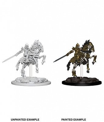 Pathfinder Battles Deep Cuts Unpainted Miniature Skeleton Knight on Horse Case (6)