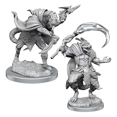 Pathfinder Battles Deep Cuts Nenabarvené miniatury 2 balíčky Serpentfolk Case (2)