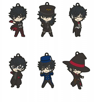 Persona 5 Dancing In The Starlight Nendoroid Plus PVC Keychain 6-Pack 6 cm