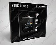 Pink Floyd Hip Flask Set Dark Side of The Moon