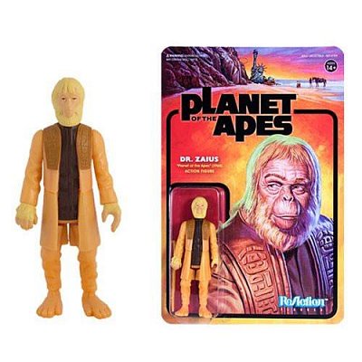 Planet of the Apes ReAction Action Figure Dr. Zaius 10 cm --- DAMAGED PACKAGING