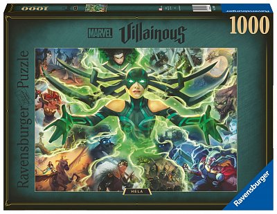 Marvel Villainous Jigsaw Puzzle Hela (1000 dílků) - Poškozený obal