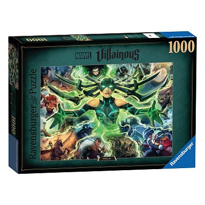 Marvel Villainous Jigsaw Puzzle Hela (1000 dílků) - Poškozený obal