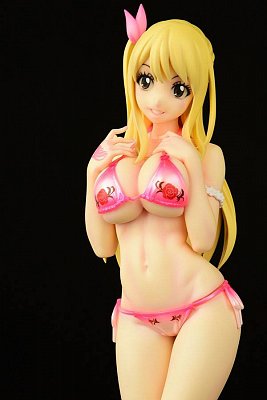 Fairy Tail PVC socha 1/6 Lucy Heartfilia Plavky Pure in Heart MaxCute Ver. 27 cm