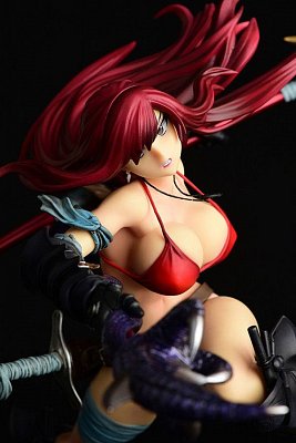 Socha Fairy Tail 1/6 Erza Scarlet the Knight Ver. Další barva Black Armor 31 cm