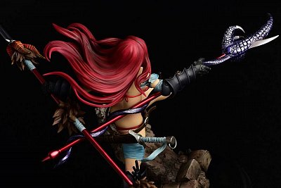 Socha Fairy Tail 1/6 Erza Scarlet the Knight Ver. Další barva Black Armor 31 cm