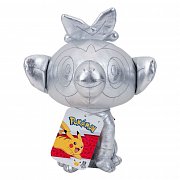 Pokémon 25. výročí Vybrané plyšové figurky Stříbrná verze 20 cm displej (6)