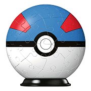 Pokémon 3D Puzzle Pokéballs: Great Ball (54 pieces)