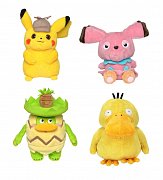 Pokémon: Detective Pikachu Plush Figures 20 cm Display (6)