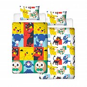Pokemon Duvet Set Reversible Newbies 135 x 200 cm / 48 x 74 cm
