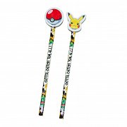 Pokemon Pencil with Topper 2-Pack