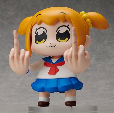 Pop Team Epic Soft Vinyl Figure Popuko 21 cm --- DAMAGED PACKAGING