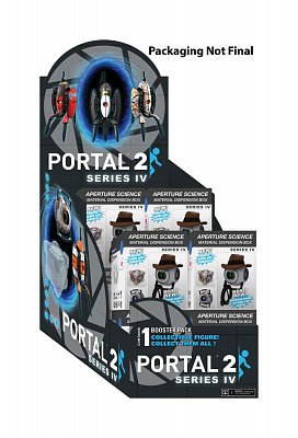 Portal 2 Mini Figures Booster Packs Series 4 Display (12)