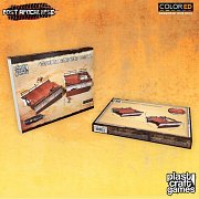 Post Apocalypse ColorED Miniature Gaming Model Kit 28 mm Stranded Freighter Upgrade