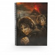 Zápisník Pána prstenů s 3D efektem Frodo a Sam