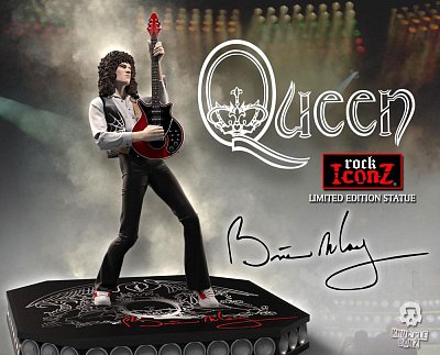 Queen Rock Iconz Statue Brian May Limited Edition 23 cm - Poškozený obal