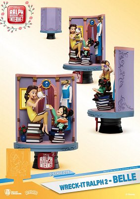 Ralph Breaks the Internet D-Stage PVC Diorama Belle & Vanellope 15 cm