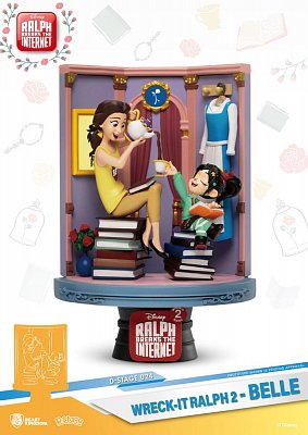 Ralph Breaks the Internet D-Stage PVC Diorama Belle & Vanellope 15 cm --- DAMAGED PACKAGING
