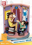 Ralph Breaks the Internet D-Stage PVC Diorama Belle & Vanellope 15 cm --- DAMAGED PACKAGING