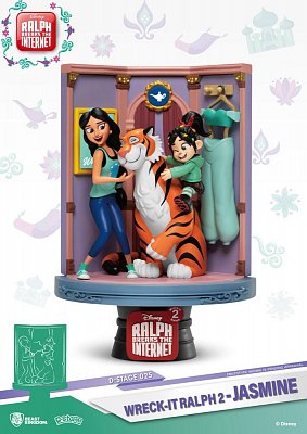 Ralph Breaks the Internet D-Stage PVC Diorama Jasmine & Vanellope 15 cm