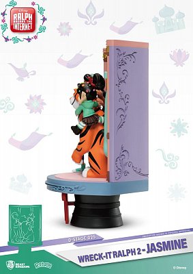 Ralph Breaks the Internet D-Stage PVC Diorama Jasmine & Vanellope 15 cm