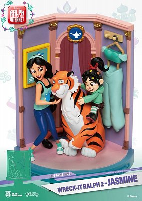 Ralph Breaks the Internet D-Stage PVC Diorama Jasmine & Vanellope 15 cm