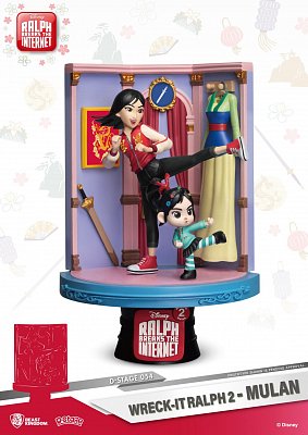 Ralph Breaks the Internet D-Stage PVC Diorama Mulan 18 cm