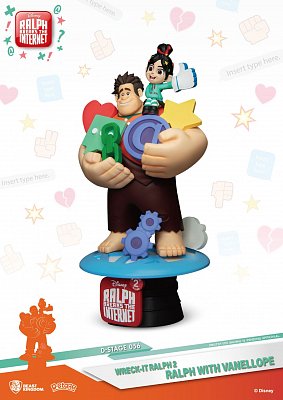 Ralph Breaks the Internet D-Stage PVC Diorama Ralph & Vanellope 16 cm