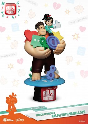 Ralph Breaks the Internet D-Stage PVC Diorama Ralph & Vanellope 16 cm