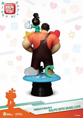 Ralph Breaks the Internet D-Stage PVC Diorama Ralph & Vanellope 16 cm