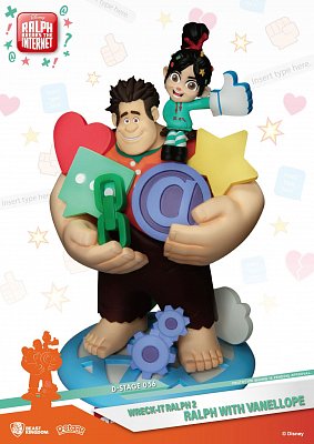 Ralph Breaks the Internet D-Stage PVC Diorama Ralph & Vanellope 16 cm